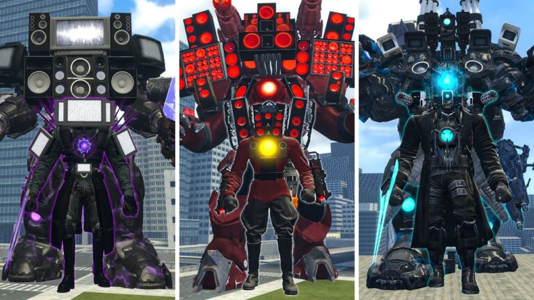 Super Upgraded Titan TV Man